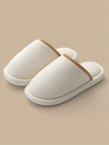 Women's Home Slippers All Season Outdoor Wear 2026 New Minimalist - White - View 4