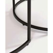 Nesting Tables - Set Of 2 Round Side Tables - View 3
