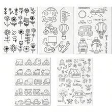 A4 Size Blank Adhesive Water Soluble Embroidery Stabilizer Paper -1/10 Sheets Printable Medium Weight Paper For Inkjet Printers, DIY Craft Materials, Embroidery Fabric, Embroidery Tools - Multicolor - View 8