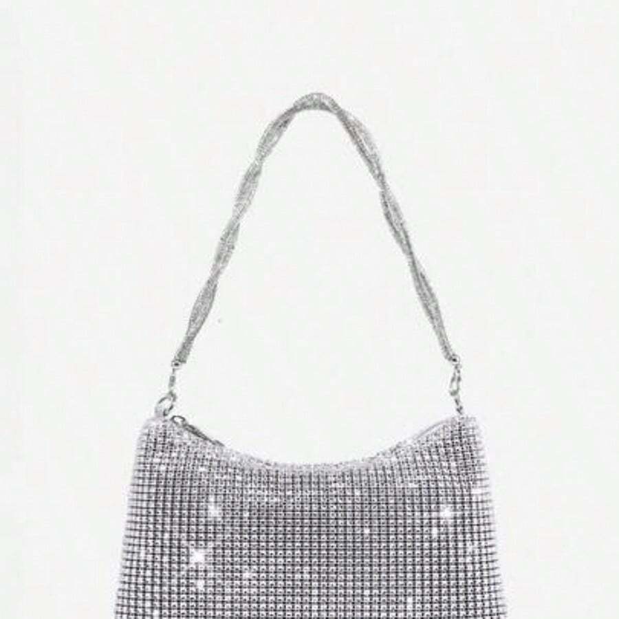 Women Arm Bags - Silver2 - View 1