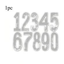 數字 0-9 新款數位模具印章 剪貼簿日記裝飾 壓花切割模版 DIY 手作賀卡 - 新品 - 查看 13