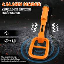 High Precision TC-120 Handheld Metal Detector, Portable Treasure Hunting Device With LED Flashlight, For Searching Coins, Gold And Silver Jewelry, Battery Not Included - Multicolor - View 2