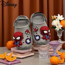 Disney 兒童 EVA 一腳蹬鞋，軟底，室內外通用，適合春秋季，兒童涼鞋，兒童鞋，生日禮物，返校季 - 灰色 - 查看 1