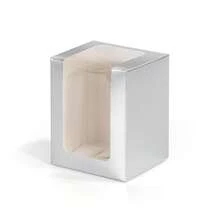 10/20/50pcs Window Gift Boxes 8x8x10cm Transparent Window Display Design Fits Glass Cups / Aromatherapy / Glass Cups / Decor / Figurines 9oz Gift & Product Packaging Boxes Suitable For Weddings, Corporate Gifts, Retail Wholesale - Window Box - 8x8x10cm - View 21