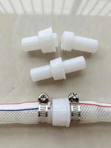 3pcs Leak-Proof Anti-Aging 1/2" Straight Connector, Suitable For 16mm Inner Diameter Irrigation Pipe/Garden Hose, 3-In-1 Quick Connect Splicing Extension Joint For Greenhouse Drip Irrigation System (Tool-Free Quick Install, Requires Separate Clamp) - A - View 4