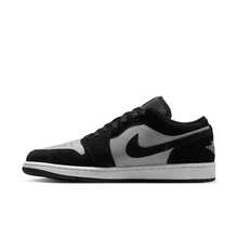 Nike Jordan Air Jordan 1 Comfortable Fit Low-Top Retro Basketball Shoes Men's - Dark Gray - View 4