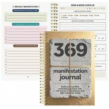 Daily Mindfulness Journal & Undated Daily Planner - Personal Organizer Guide For Abundance Routine, With Goal Setting Prompts To Focus Align And Manifest For Attracting Abundance Routine - A5 - View 6
