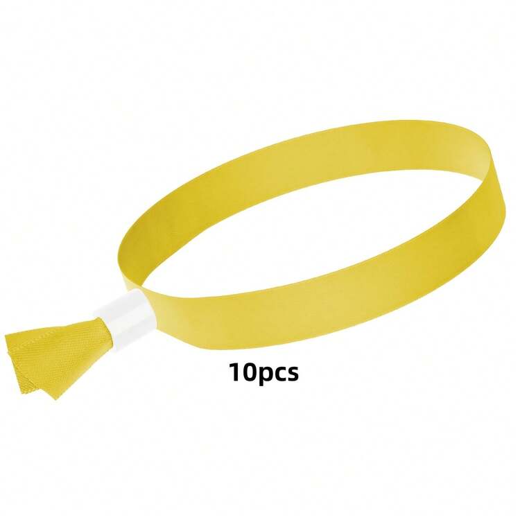 100/80/40/20/10/5 Pieces Of Solid-Olor Wristbands - Suitable For Event Attendance, Concert And Exhibition Check-Ins, Halloween Dance Party Signs, Party Games And Check-In Use. High-Quality Belt-Style Fashionable Wristbands. - Multicolor - View 63