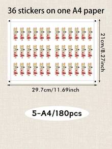 1/2/5/10pcs Custom Stickers, Personalized Name Tag Stickers, Customized Nameplate Stickers, Customizable Stickers, Custom Document Tags, Wedding Tags, Personalized Stickers, Suitable For Computers, Desktops, Gift Boxes, And Gift Bags, Family, Friends - Style G - View 15