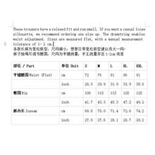 男士翻盖口袋侧抽绳腰工装裤，秋季款 - 黑色 - 查看 9