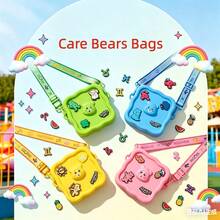 Care Bears DIY Silicone Crossbody Bag, 12 Zodiac Mini Cartoon Shoulder Bag, Adjustable Wide Strap Portable Coin Card Small Handbag Accessory - Multicolor - View 8