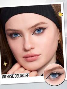 MISSLYN 2Pcs LINER Set, Ultra-Fine, Waterproof, Smudge-Proof, Long-Lasting, One-Stroke Finshed, High-Pigment, Deep Gaze Look, Smooth Texture,Ideal For Girl & Women, Back To School, Commute, Dates, Parties, Halloween,Perfect For Y2K - #Set 1 - View 7