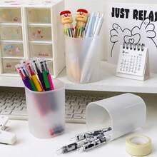 Highly Attractive Colorful Clickable Neutral Ink Pen Business Advertising Signing Pen Black Water-Based Pen Storage Tube - Multicolor - View 1