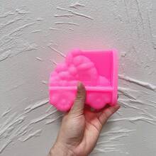 Christmas Gingerbread Train Silicone Mold Christmas Fireplace Shape Candle Mold For Soy Wax Christmas Ornament Effortless Holiday Charm - Multiple Styles - View 11