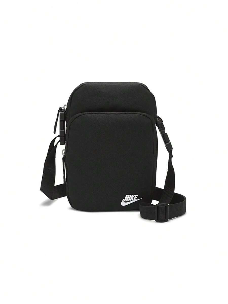 <Html><Body><P>Nike Unisex Crossbody Bag Black For Daily & Travel Shoulder Style Purse With Zip Closure & Adjustable Strap Best Gift For Men & Women Polyester</P></Body></Html> - Black - View 1