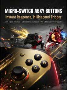 GAMESIR G7 Pro Gaming Controller, Tri-Mode Controller, Compatible With Series X|S, PC, Android: Wired Connection On Console, Wireless Connection On PC And Android, 3.5mm Headphone Jack - View 8