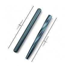 Magnetic Metal Fountain Pen Luxury Geometric Texture Magnet Cap Business Office Signature Writing Pen Gift For Men Women - 556 558 - View 2