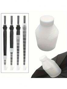 1pc Retractable Waterproof Umbrella Sleeve, Universal Drip-Proof Umbrella Cover, Suitable For Long Handle And Folding Umbrellas, Quickly Store Wet Umbrellas, Also Keeps Car Interior Dry And Clean - Multicolor - View 5