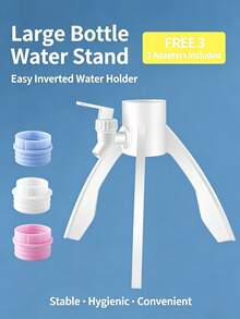 Mineral Water Bottle Holder Fish Tank Triangular Stand Inverted Water Bottle Water Exchange DIY Fish Tank Water Circulation Fish Keeping Tool - Aquarium Stand - View 4