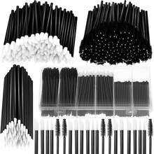 Makeup Tools, Eyeliner Brush, Mascara Brush, Lipstick Brush, Makeup Brush Set, Complete Makeup Tool Set, Makeup Gift Box Set - Black - View 1