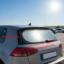 Car Rear Window Sunshade, Thickened Car Window Sunshade, Heat Insulation & Cooling, Suitable For Most Cars, SUVs, Sedans, Foldable & Portable Design, Universal - A - View 10