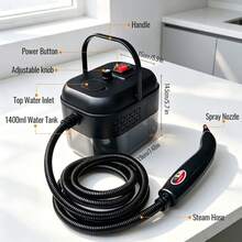Aimkon iTP High Temperature High Pressure Steam Cleaner, Large Capacity With Full Set Of Accessories, Chemical-Free Deep Cleaning, Powerful Stain Removal For Multiple Scenarios, Suitable For Whole House Cleaning - US A Type Plug(110-127V) - View 5