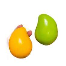 Mango Stress Ball Crunchy Squeeze Toy, Adult ASMR Sensory Stress Relief Toy, Perfect Choice For Birthday And Holiday Gifts - Multicolor - View 6