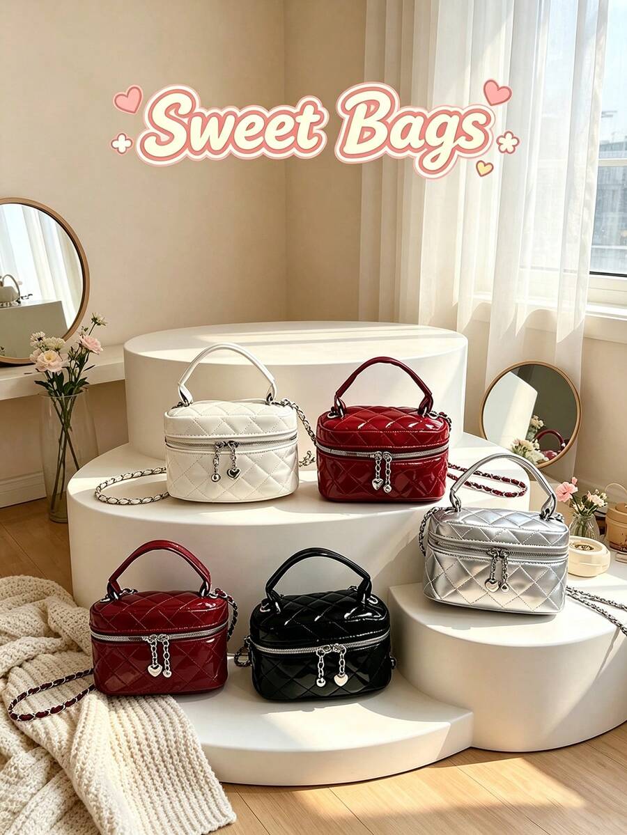 Tas ember mini polos yang stylish adalah hadiah ideal untuk remaja, cocok untuk aktivitas luar ruangan, bermain, atau bepergian. - MultiWarna - View 1
