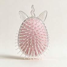 Cute Unicorn Air Cushion Hairbrush, Floating Glitter Sequin Comb, Soft Massage Hair Comb, Suitable For Girls - Pink - View 5