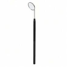 1pc Crescent Shaped Eyelash Extension Inspection Mirror, Stainless Steel Eyelash Inspection Mirror - Multicolor - View 14