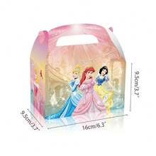 12/24pcs Theme Birthday Party Gift Boxes, Anime Girl Theme Candy Boxes, Cute Character Portable Handle Gift Boxes, Anime Theme Birthday Party Decoration, Theme Snack Candy Boxes, Suitable For Game Night, Birthday Party And Teen Gifts - Multicolor - View 7