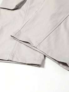 Men's Cargo Pants With Pockets Straight Leg Casual Long Pants - Beige - View 5
