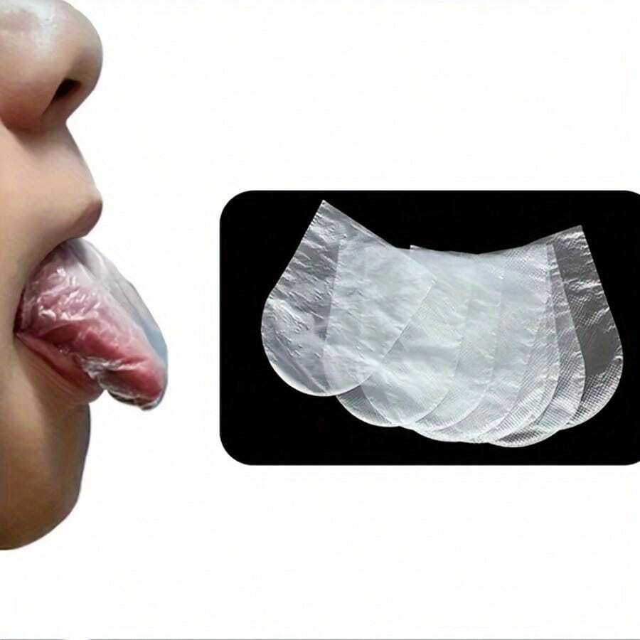 Tongue Coating Protector_Heart-Shaped Design Fragrance-Free Easy To Use Prevents Chemical Irritation Designed For Sensitive Oral Tissues Humanized Comfortable Protection Medication Administration Safety Tool Portable Humanized Design - Multicolor - View 1