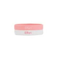 2pcs/Set Men's Silicone Fitness Sports Wristbands - G0178 Effort Pink + White - View 10