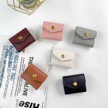 1 buah/5 buah Tas Penyimpanan Perhiasan Gulung, Tas Gulung Perhiasan Mini Ultra Kecil, Tas Penyimpanan Anting Cincin Kalung, Tas Penyimpanan Perhiasan Rumah Tangga - MultiWarna - View 8