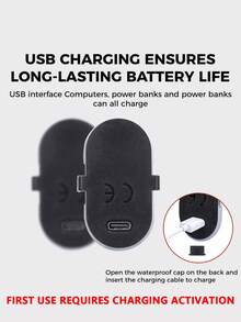 أضواء LED لاسلكية مطورة 6/4/2 قطعة، أضواء زخرفية للسيارة، مع جهاز تحكم عن بعد، أضواء صغيرة 8 ألوان شحن USB أضواء تحذير طوارئ LED مضادة للتصادم للسيارة والدراجة النارية والطائرة بدون طيار والطائرة والدراجة - 6 مصابيح LED - مشاهدة 12