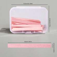 300 Pcs Eyelash Lift Pads, Pink And White Eyelash Lift Rods Set Pads, Disposable Eyelash Tape, Beauty Tools, For Eyelash Lifting - Multicolor - View 7