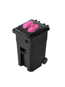 Trash Can Shaped Makeup Brush Storage,Fun Stationery Storage Box,Desktop Placement For Discarded Paper Strips And Notes,Office Workstation Corner Placement Decor,Suitable For Students,Office Workers,Teacher's Day,Birthday,Back To School Essential - Multicolor - View 15