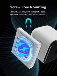 [Tuya]Smart Indoor Security Camera,4MP HD WiFi & Bluetooth Home Surveillance Cam,Two‑Way Audio,Human Motion Tracking,Night Vision,APP Alarm Notification,Supports Up To 256G SD Card For Pet Monitoring[USB Power Supply] - Multicolor - View 5