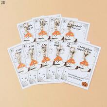 10pcs Cute Halloween Ghost Keychains, Ghost Theme Keychains, Perfect Gift For Halloween, Thanksgiving, Christmas And Other Holidays, Special Gift For Friends, Delicate Bag Charm - Multicolor - View 10
