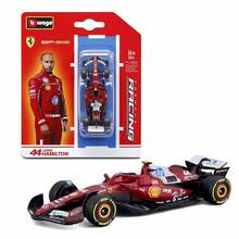 2025 New Arrival Bburago F1 1:64 Diecast Racing Car Model – Ferrari SF25, Red Bull RB21, Mercedes-AMG W16 E Performance, McLaren MCL39 Alloy Model Gift For F1 Fans - Multicolor - View 6