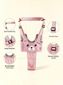 Baby Walking Harness, Infant Walking Assistant With Crotch Support, Breathable Mesh Adjustable Baby Walking Belt, Anti-Slip Crotch Design And Soft Handle Grip, Ideal Walking Gift For Baby! - Baby Walker - View 7