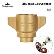 CAMPINGMOON Camping Gear Cartridge Gas Cylinder Adapter Accessory Japanese Style Liquid Gas Adapter Z55 - A - View 8