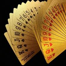 Waterproof Foil Plastic Playing Cards, Novel Magic Cards For Family Gatherings & Parties (Style/Color Randomly Shipped) - Multicolor - View 3