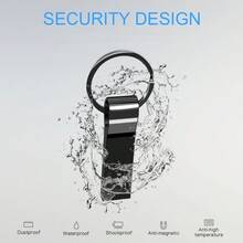 BIYETIMI USB 2.0 金屬鑰匙造型隨身碟，適用於 PC 筆記型電腦，32GB/64GB/128GB - 灰色 - 查看 6