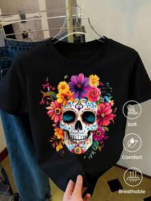 Women T-Shirts - Black - View 2