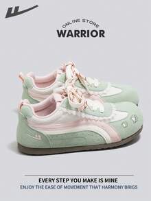 Warrior Women's Board Shoes Spring And Autumn Comfortable Modest Style Casual Yet Sleek Sneakers All-Day Wear Training Sneakers Running Shoes - Multicolor - View 2