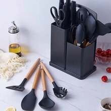 19Pcs Non-Stick Silicone Kitchen Utensils Set, Cooking Spatula Spoon Cookware Gift Set - View 10