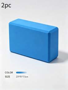 High-Density EVA Foam Yoga Block, Non-Slip Lightweight Exercise Brick For Yoga, Pilates, Stretching, Balance, Stability Training And Fitness Workout, 9 X 6 X 3 Inches - Multicolor - View 18