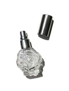 1pc 10ml Rose Flower Spray Perfume Bottle, Glass Empty Spray Bottle, Glass Perfume Refill Bottle, Portable Bottle - Multicolor - View 14